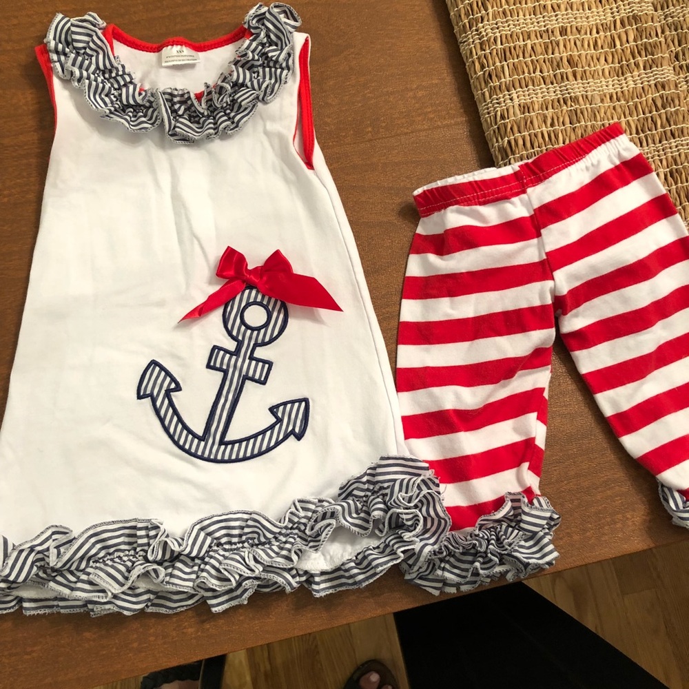 Sailor girl outfit (2 pieces)